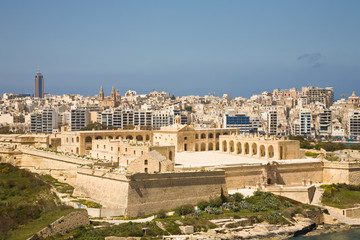 Naklejka premium Fort Manoel, Malta