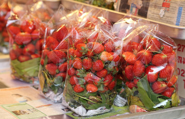 fresh strawberries