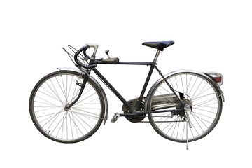 Obraz na płótnie Canvas Retro Bicycle. on white background