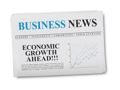Business news newspaper