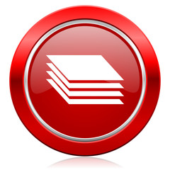layers icon gages sign
