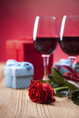Valentine's Day, the day of lovers! Gifts and passionate red