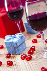 Valentine's Day, the day of lovers! Gifts and passionate red