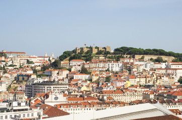 Obraz premium panorama lisbonne