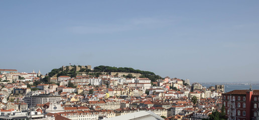 Obraz premium panorama lisbonne