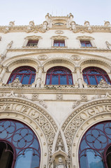 Obraz premium Gare de Rossio à Lisbonne