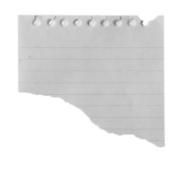 Torn paper