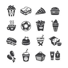 Fast food icone