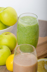 Fresh homemade smoothie