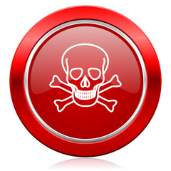 skull icon death sign