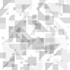 Obraz premium Seamless geometric, vintage pattern. With triangles.