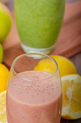 Fresh homemade smoothie