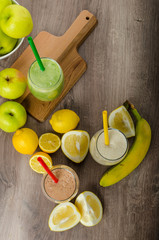 Fresh homemade smoothie