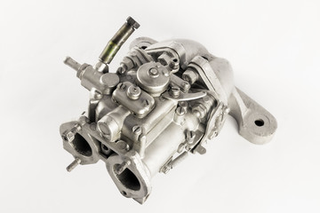 The carburetor of the internal combustion engine of the car