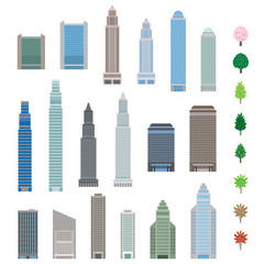 様々な高層ビル © keko-ka