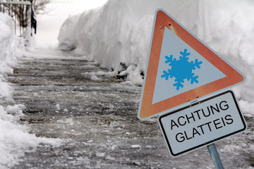 Achtung Glatteis