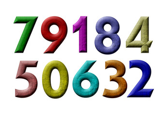 renkli sayılar