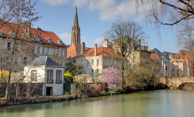 Obraz premium bords de la moselle