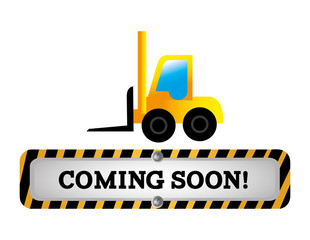 Construction design, vector illustration.