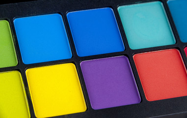 Set of professional makeup