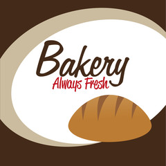 Bakery design, vector illustration.