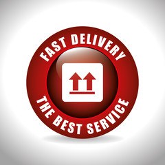 Delivery design, vector illustration.