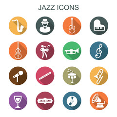 jazz long shadow icons