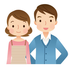 若い夫婦