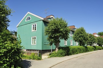 Fototapeta na wymiar Swedish middle class home