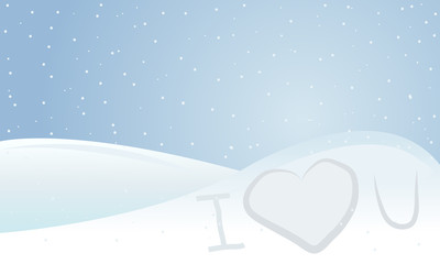 background, love, winter