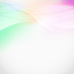 Soft light lines abstract background