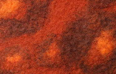 Multicolor abstract fabric texture of wool with stains