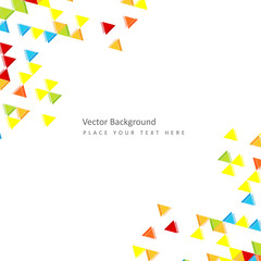 Abstract geometric background