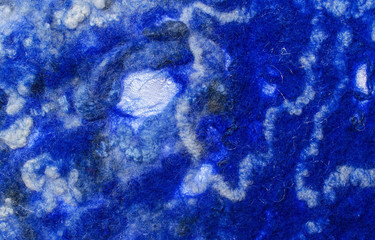 Fototapeta na wymiar textured blue fabric