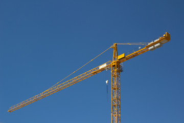 Fototapeta na wymiar Construction Crane