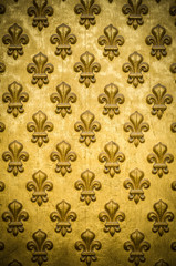 French Royal Flower Background Pattern