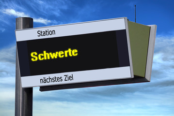 Anzeigetafel 6 - Schwerte