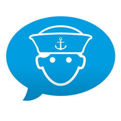 Etiqueta tipo app comentario marinero