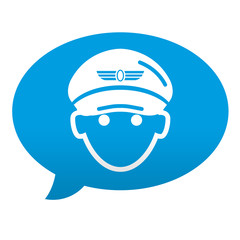 Etiqueta tipo app comentario piloto de aviacion