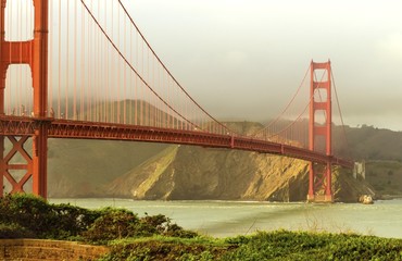 Obrazy na Szkle  Most Golden Gate, San Francisco, Kalifornia