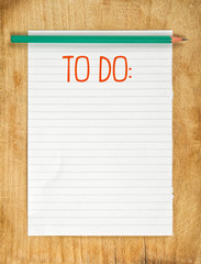 Blank To Do List