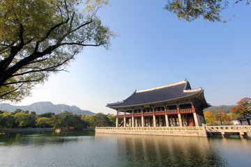 Obraz premium Gyeongbokgung Palace Seoul South Korea