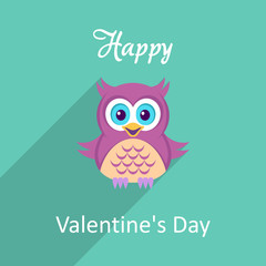 Valentine vector card