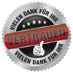 Vielen Dank f&uuml;r Ihr Vertrauen