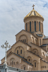 Sameba orthodox cathedral in Tbilisi