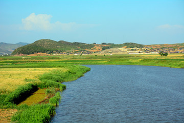 Countryside, North-Korea