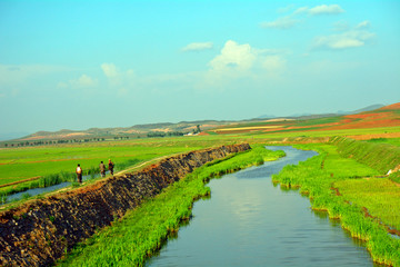 Countryside, North-Korea