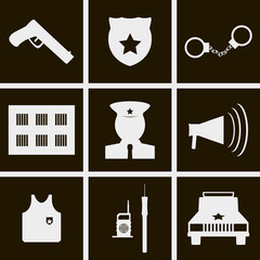 Police icons