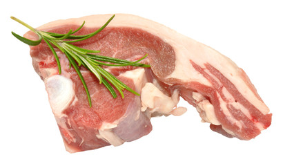 Raw Lamb Chops