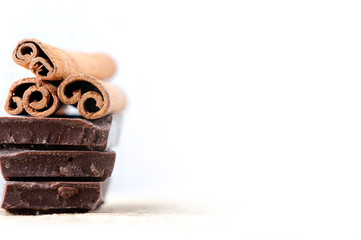 chocolate and cinamon
